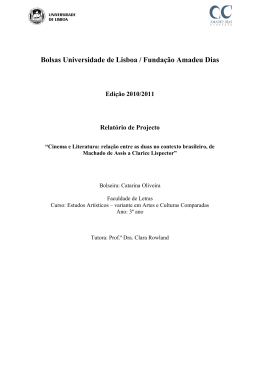 Bolsas Universidade de Lisboa / Funda&ccedil;&atilde;o Amadeu Dias Edi&ccedil;&atilde;o