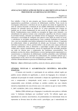 APLICA&Ccedil;&Atilde;O E IMPLICA&Ccedil;&Otilde;ES DE PR&Aacute;TICAS