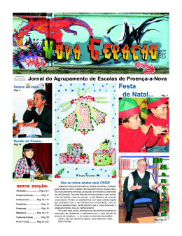 Dezembro/2011 - Agrupamento de Escolas de Proen&ccedil;a-a-Nova