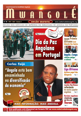 Abril S2 - Embaixada da República de Angola em Portugal