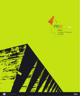 Catálogo PIPA 2011 - PIPA – Prêmio IP de Arte