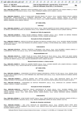 Ano 6 &ndash; n&ordm; 108/2014 Data de Disponibiliza&ccedil;&atilde;o: segunda
