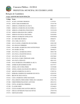 inscri&ccedil;&otilde;es homologadas (cp 01/2014) - Aplicativa