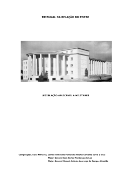 Legisla&ccedil;&atilde;o aplic&aacute;vel a militares (2008)