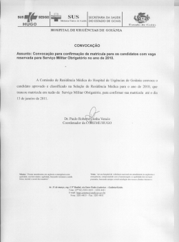 S U S s&atilde;os &agrave; swoﬁ _ - Comiss&atilde;o Estadual de Resid&ecirc;ncia M&eacute;dica