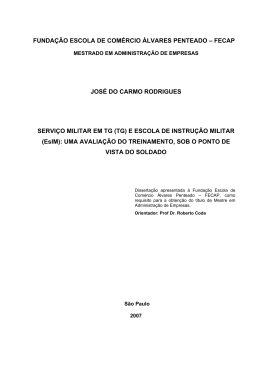 FUNDA&Ccedil;&Atilde;O ESCOLA DE COM&Eacute;RCIO &Aacute;LVARES PENTEADO