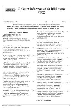 Ano 6 Nº 11 Novembro de 2013