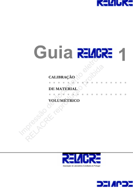 Guia 1 - Calibra&ccedil;&atilde;o de Material Volum&eacute;trico Data