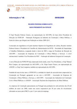 Ricardo Pedrosa Gomes eleito presidente da Fepicop