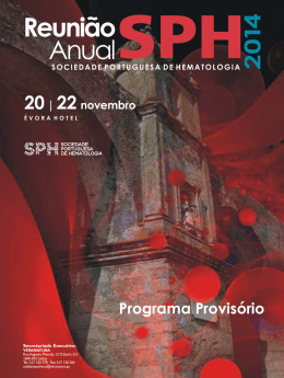 Reuni&atilde;o Anual - Sociedade Portuguesa de Hematologia