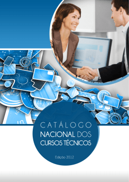 Catálogo Nacional de Cursos Técnicos