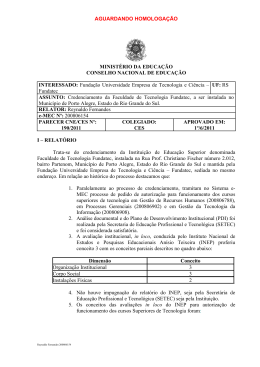 Parecer CNE/CES nº 190/2011, aprovado em 1º de junho de 2011