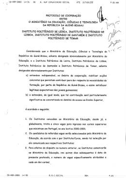 O MINISTÉRIO DA EDUCAÇÃO. crêNcIAS E TECNOLOGIA . l w ví*