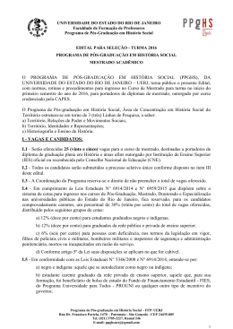 Edital 2016 - Faculdade de Forma&ccedil;&atilde;o de Professores