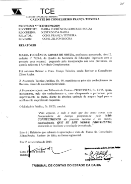 ÍÃ TCE - Portal do Tribunal de Contas do Estado da Bahia