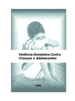 Violência domestica contra crianças e adolescentes