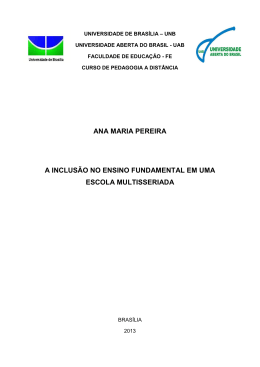 ana maria pereira a inclus&atilde;o no ensino fundamental em uma
