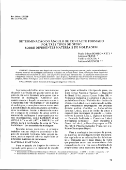 Portugu&ecirc;s - Revista de Odontologia da UNESP