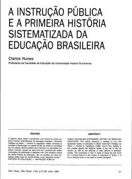 A INsTRuÇAD PÚBLICA