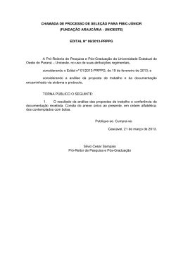 FUNDA&Ccedil;&Atilde;O ARAUC&Aacute;RIA
