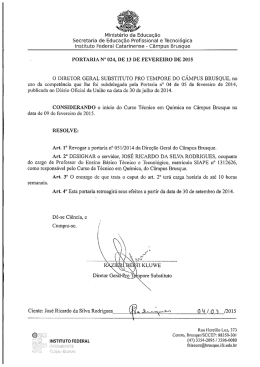 Portaria 024 2015 Coordenador Jos&eacute; Ricardo do - Portarias