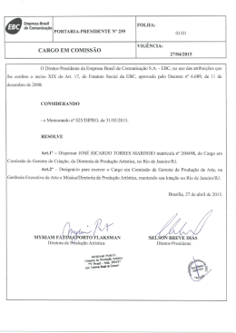 presi n&ordm; 259 &ndash; cargo em comiss&atilde;o &ndash; jose ricardo torres marinho