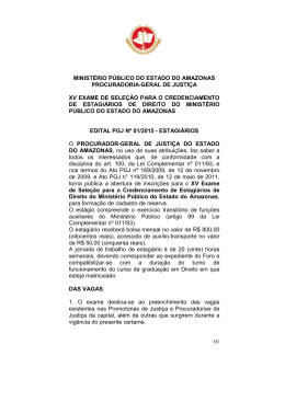 MINISTÉRIO PÚBLICO DO ESTADO DO AMAZONAS