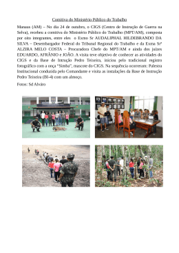 Comitiva do Ministério Público do Trabalho Manaus (AM