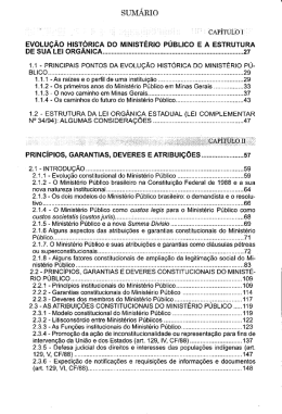 do Ministério Público do Estado de Minas Gerais