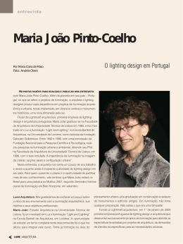 Maria João Pinto-Coelho
