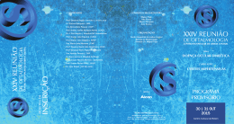 pr&eacute;-programa xxiv reuni&atilde;o chlc