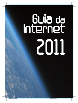 Guia da Internet 2011 - Centro Paula Souza