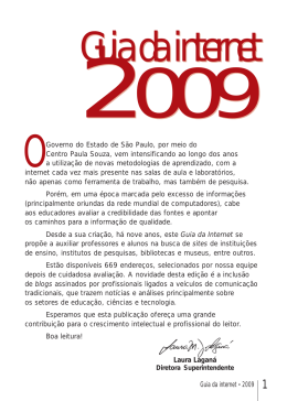 Guia da Internet 2009