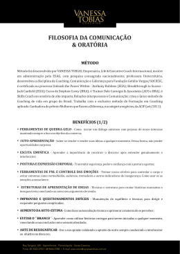 d&acute;informations - Vanessa Tobias Coaching