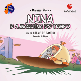 Nina e a máquina do tempo em: o exame de sangue