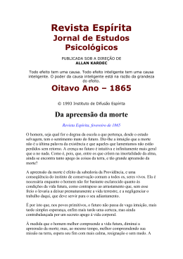 Revista Esp&iacute;rita