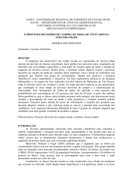 Processo decis&oacute; - Debora Eduarda Reis