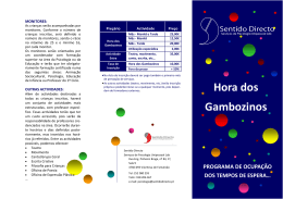 Hora dos Gambozinos