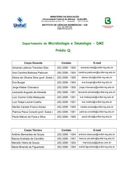 Servidores - Unifal-MG