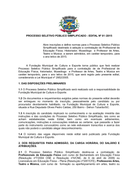 Edital ACT Cultura e Esporte 2015 pdf