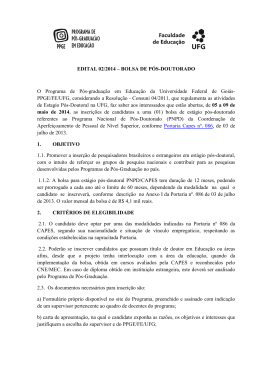 UNIVERSIDADE FEDERAL DE GOIÁS