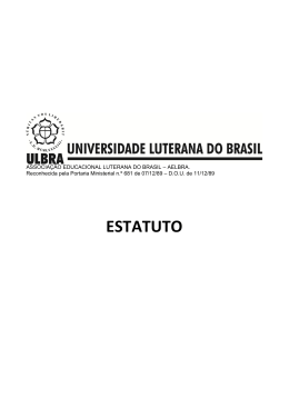 Estatuto da Universidade