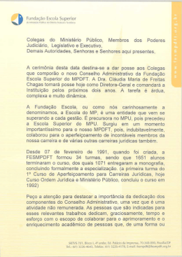 Funda&ccedil;&atilde;o Escola Superior