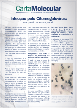 Infecção pelo Citomegalovírus:Saiba mais