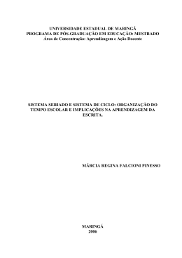 Disserta&ccedil;&atilde;o (mestrado) - Programa de P&oacute;s