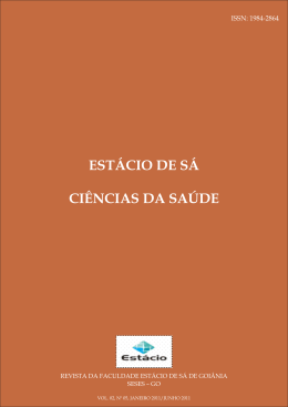 EST&Aacute;CIO DE S&Aacute; CI&Ecirc;NCIAS DA SA&Uacute;DE