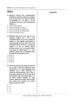 Prova de L&iacute;ngua Portuguesa: - cev