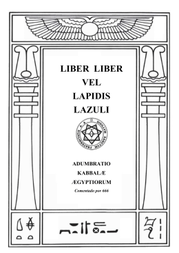 Liber Liberi vel Lapidis Lazuli