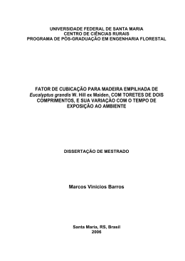 FATOR DE CUBICA&Ccedil;&Atilde;O PARA MADEIRA EMPILHADA DE