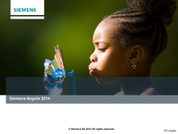 Siemens Corporate Design PowerPoint